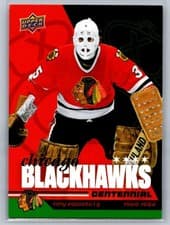 2025-26 Upper Deck Chicago Blackhawks Centennial Hobby Tony Esposito #18 card