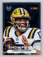 2025 Bowman University Best Bowman Showpieces Garrett Nussmeier #BS-3 card
