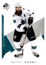 Brent Burns 2018 SP card