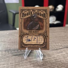 2026 Topps Heavy Lumber Autograph Relics Fred McGriff #HL2-FMF card
