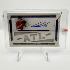2025 Panini National Treasures Die-Cut Material Autographs Cam Caminiti #23 card