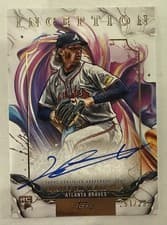 2025 Topps Inception Rookie & Emerging Stars Autographs Hurston Waldrep #RESA-HW card