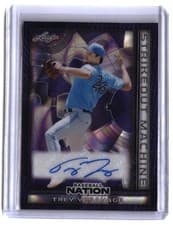 2025 Leaf Baseball Nation Strikeout Machine Autographs Trey Yesavage #SMA-TY1 card