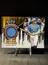 2026 Topps City Connect Swatch Collection William Contreras #CC-WCO card