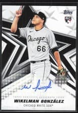 2026 Topps Baseball Stars Autographs Wikelman González #BSA-WG card