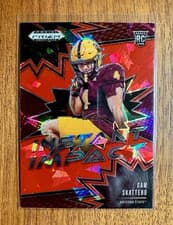 2025 Panini Prizm Draft Picks Instant Impact Cam Skattebo #3 card