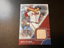 Matt Olson 2026 Topps Major League Material Relics card