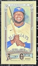 2025 Topps Allen & Ginter Mini Chrome Vladimir Guerrero Jr. #116 card