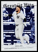 2026 Topps 2025 Greatest Hits Jasson Domínguez #GH-6 card