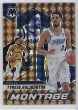 2024-25 Panini Mosaic Montage Tyrese Haliburton #10 card