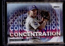 2025 Stadium Club Concentration Clayton Kershaw #C-13 card