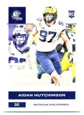 Aidan Hutchinson 2022 Panini Chronicles Draft Picks Spectra card