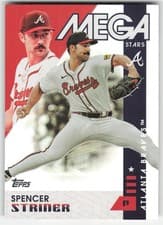Spencer Strider 2025 Topps Mega Stars Series Two card