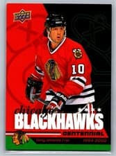 2025-26 Upper Deck Chicago Blackhawks Centennial Hobby Tony Amonte #67 card