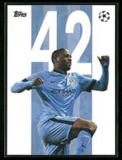 2025-26 Topps UEFA Club Competitions Best of the Best: Legendary Numbers Yaya Touré #BB-9 card