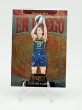 2025 Panini Select WNBA En Fuego Caitlin Clark #6 card