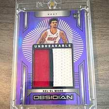 2024-25 Panini Obsidian Unbreakable Memorabilia Kel'el Ware #UM-WRE
