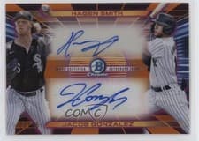 2024 Bowman Draft Prospect Dual Autographs Jacob Gonzalez / Hagen Smith #PDA-SG card