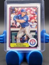 2025 Topps Archives 1987 Topps Boardwalk and Baseball Wyatt Langford #87BB-17 card