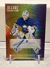 2025-26 Upper Deck Allure Color Flow Full Rainbow Auto Ukko-Pekka Luukkonen #RA-UL card