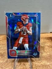 2025 Bowman University Chrome Sapphire Base Set Ethan Vasko #36 card
