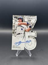 2026 Topps 75 Years of Topps Die-Cut Autographs Jeff Bagwell #75YA-JB card