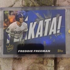 2025 Topps Plakata Freddie Freeman #PLAK-39 card