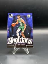 Jayson Tatum 2024 Panini Donruss Magicians card