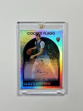 2025-26 NBA Hoops 1989 Hoops Signatures Cooper Flagg #89S-CF card