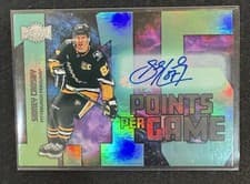 Sidney Crosby 2024-25 Skybox Metal Universe Points Per Game card