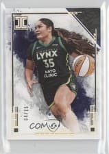 2025-26 Panini WNBA Impeccable Base Set Alissa Pili #57 card