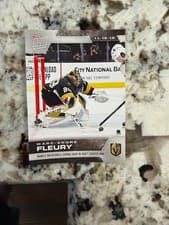 Marc Andre Fleury 2019 Topps Now NHL Stickers card