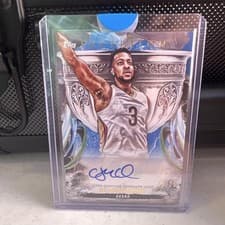 2024-25 Topps Inception Grail Chasing Signatures CJ McCollum #GCS-CM card