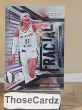 2025 Panini Prizm WNBA Fractal DiJonai Carrington #1 card