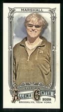 2025 Topps Allen & Ginter Framed Mini Autographs (Non-Baseball) Tom Marshall #MA-TO card