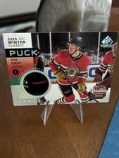 2025-26 SP Game Used 2025 Winter Classic Puck Relics Ryan Donato #WCP-RD card