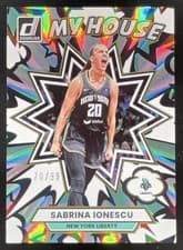Sabrina Ionescu 2025 Panini Donruss WNBA My House card
