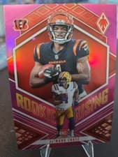 Ja'Marr Chase 2021 Panini Phoenix Rookie Rising card