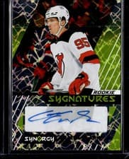 Graeme Clarke 2024-25 Upper Deck Synergy Rookie Sygnatures card