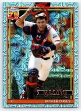 2026 Topps 1991 Topps Chrome Buster Posey #91C-92 card