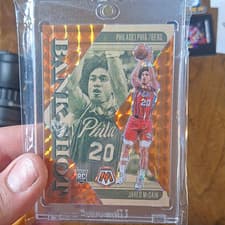 2024-25 Panini Mosaic Bank Shot Jared McCain #15 card