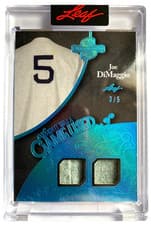 2025 Leaf Spectacular Baseball When it Was A Game Used Joe DiMaggio #WU-13 card