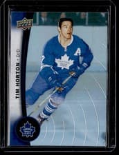 Tim Horton 2025 Upper Deck Tim Hortons card
