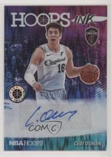 Cedi Osman 2019 Panini Hoops Premium Stock Hoops Ink card