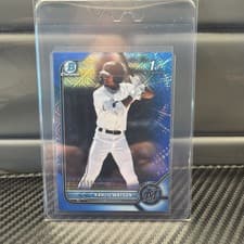 Kahlil Watson 2022 Bowman Chrome Prospects card