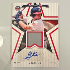 2025 Panini Stars & Stripes Signature Materials Gavin Fien #SSM-GF card