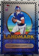 2025 Finest Landmark Metal Series Jaxson Dart #LMS-2 card