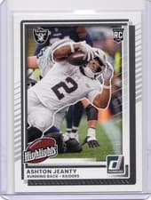 Ashton Jeanty 2025 Donruss Rookies & Highlights Base Set card