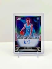 2025-26 Topps Cosmic Chrome Singularity Signatures Kon Knueppel #SS-KK card