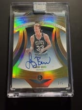 2024-25 Panini Eminence Ring Bearers Autographs Larry Bird #6 card